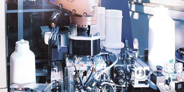 Robot in production line