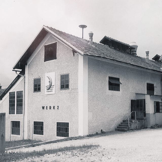 Old Photo of first factory building