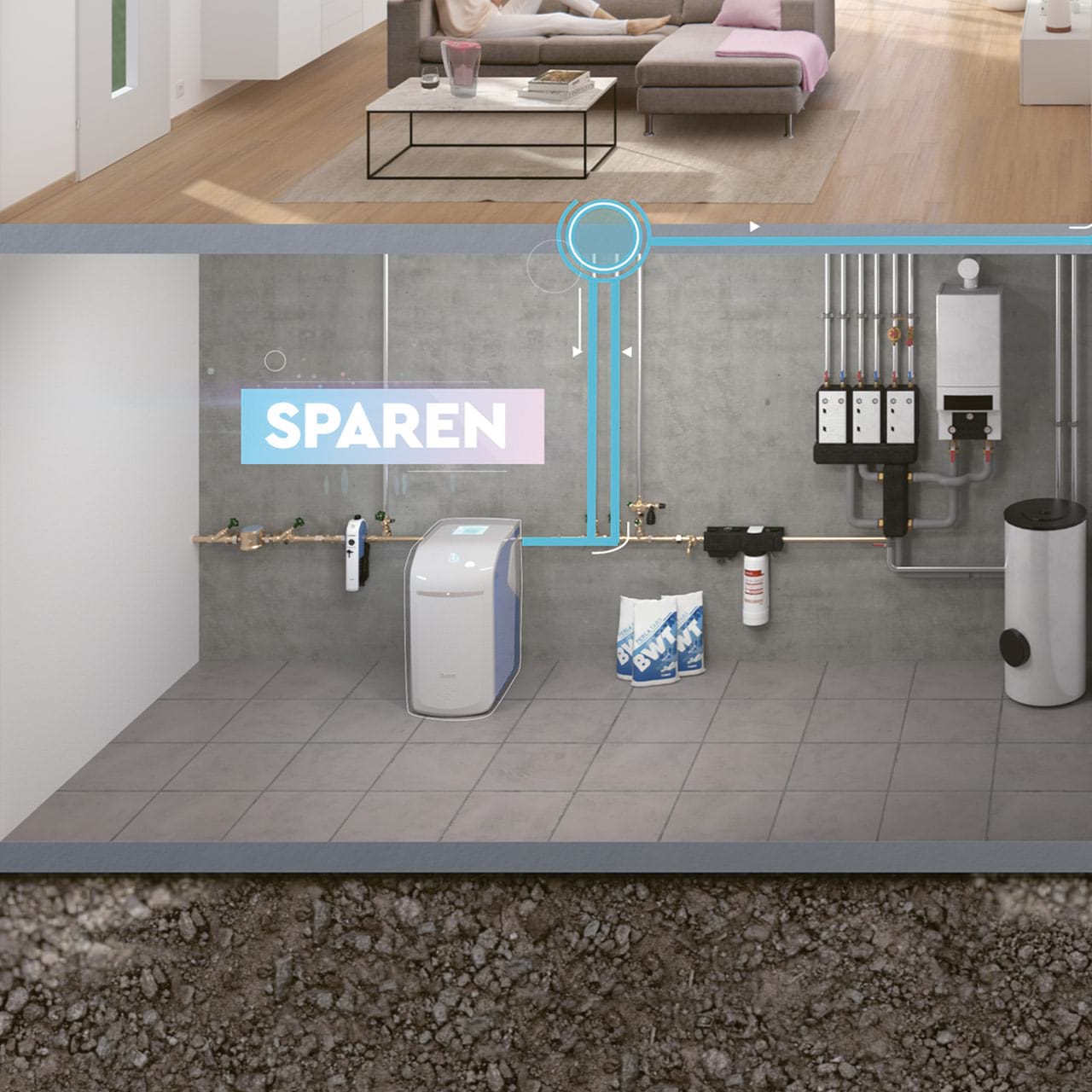 Mit BWT Perlwasser sparen