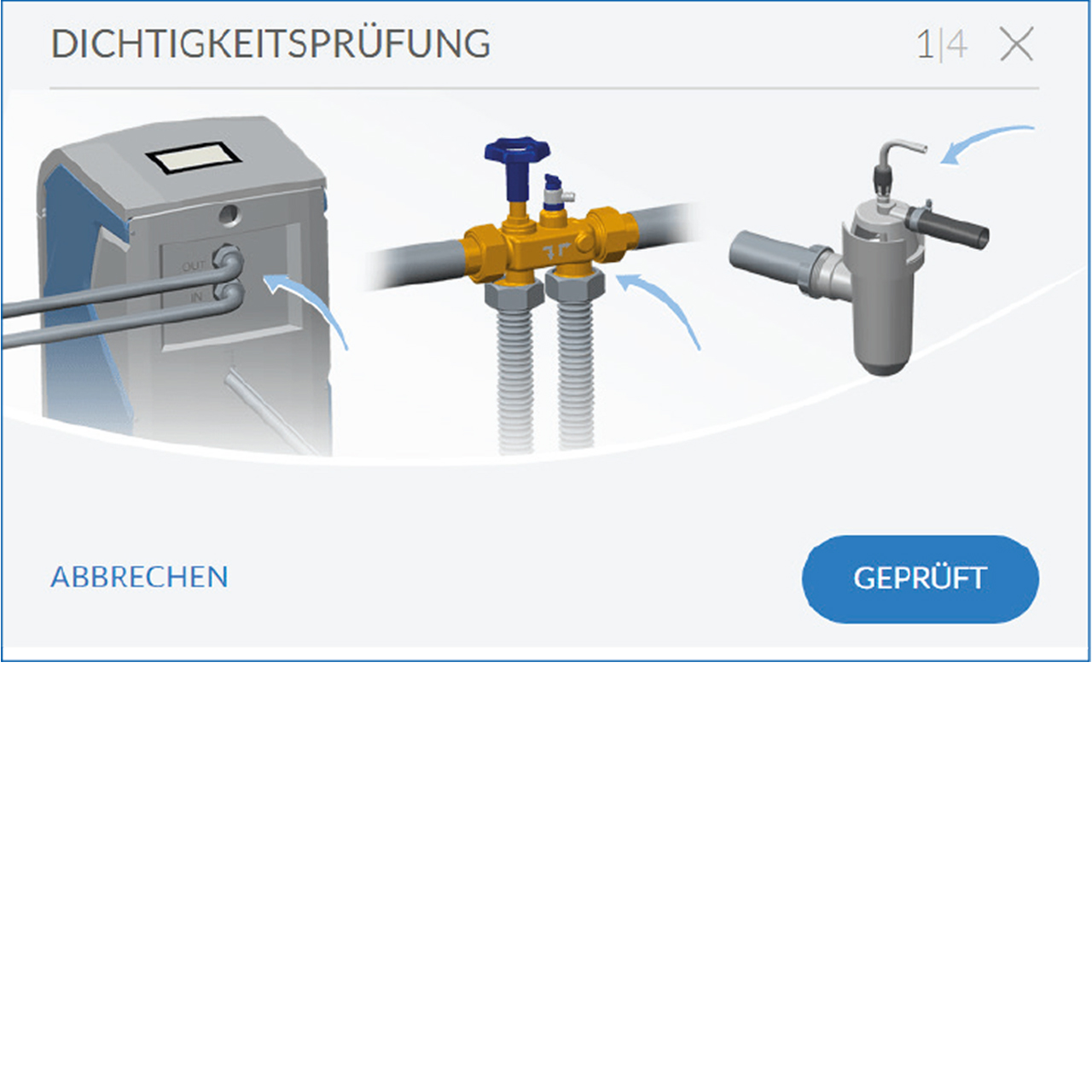 Dichtigkeitsprüfung klein