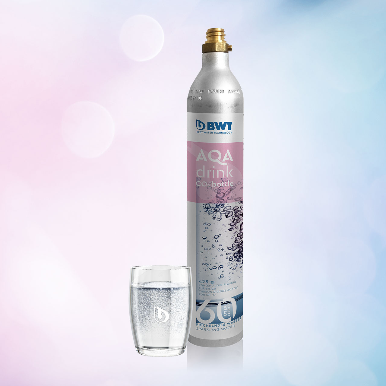 CO2-Zylinderdarstellung