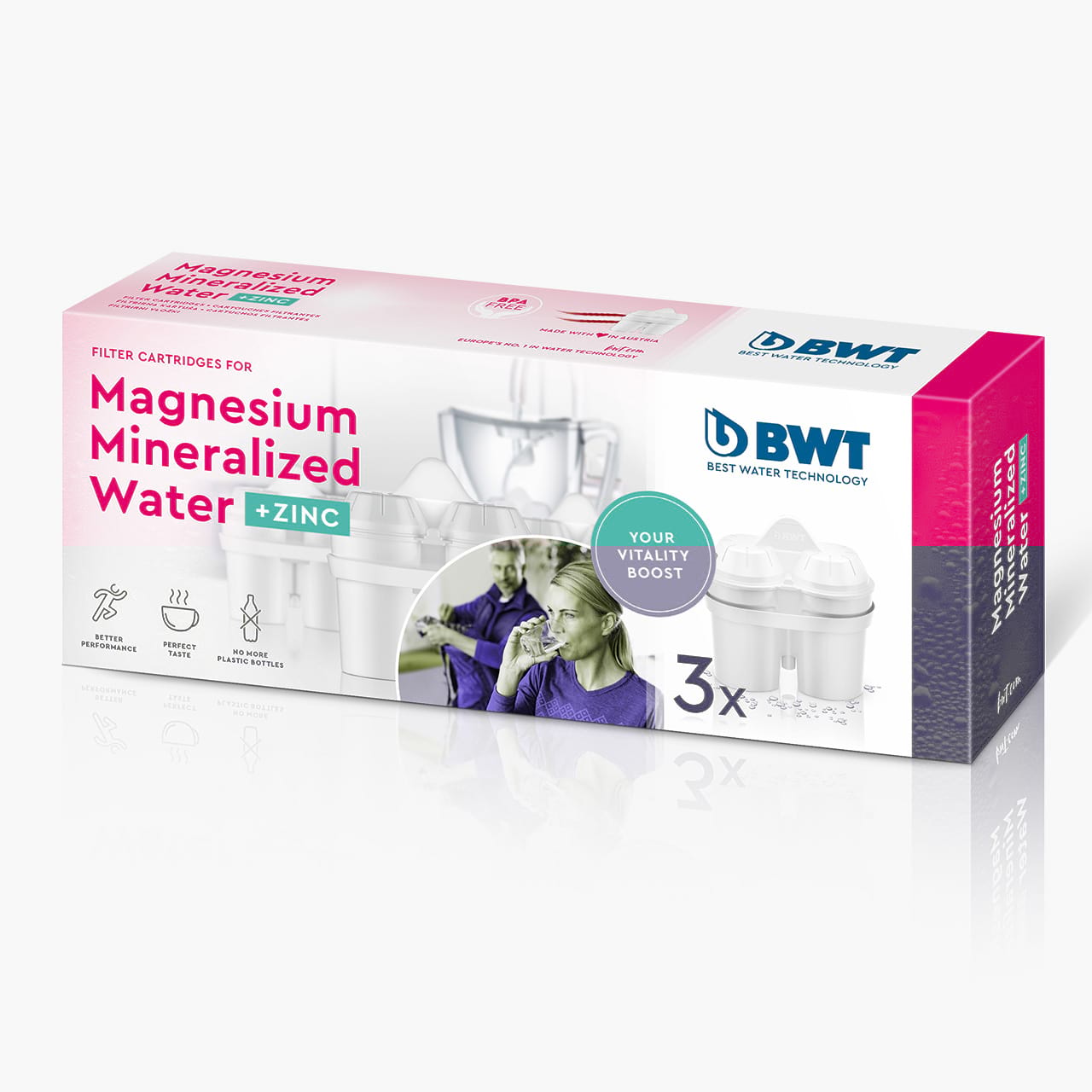 Magnesium Mineralized Water Zink