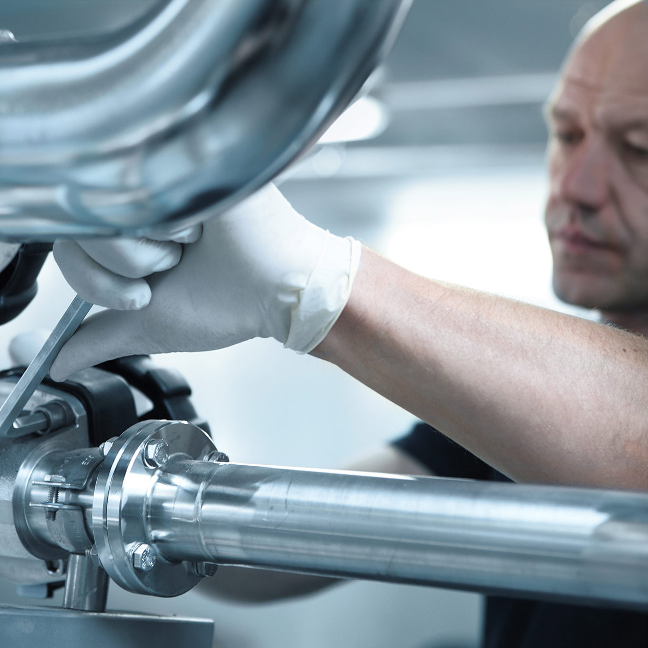 BWT technician servicing