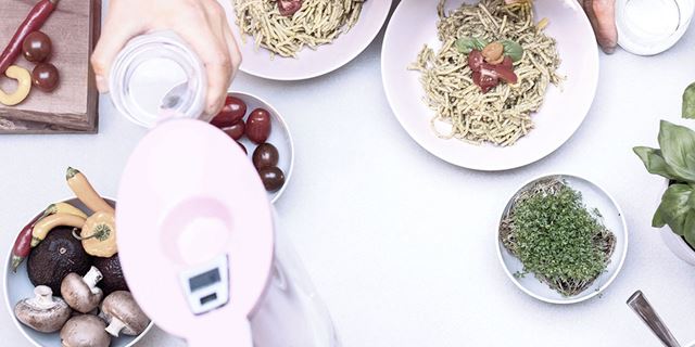 A table full of healthy food