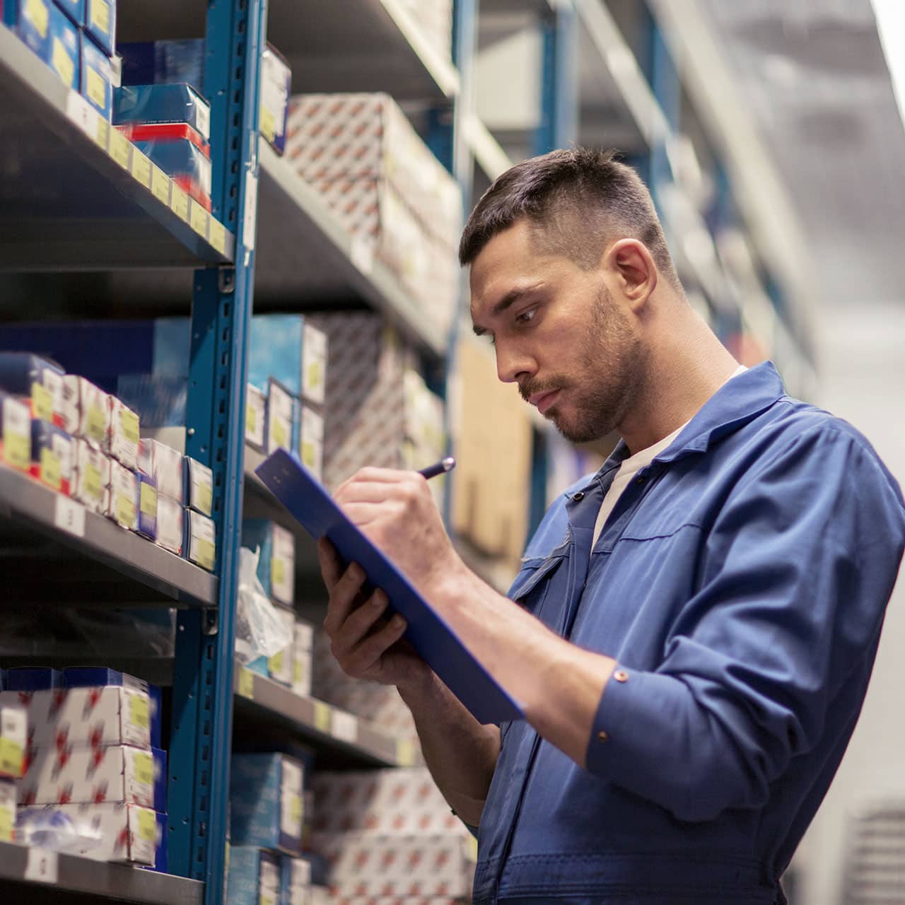 Entrepôt de pièces de rechange BWT