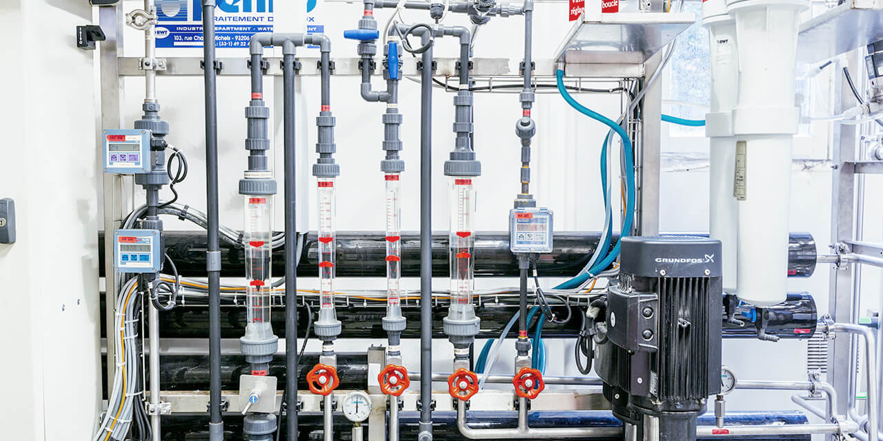 Nos so­lu­tions de trai­te­ment de l'eau