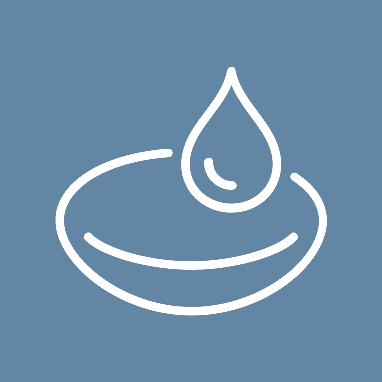 De l’eau perlée douce comme la soie