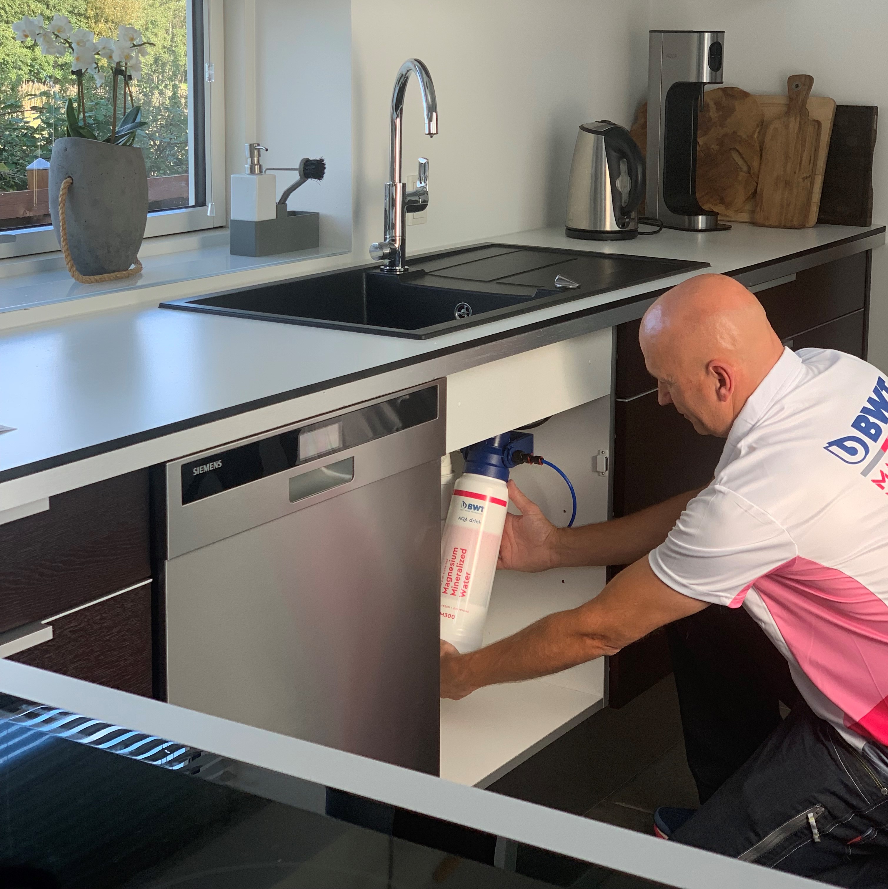 Aqa Drink installation