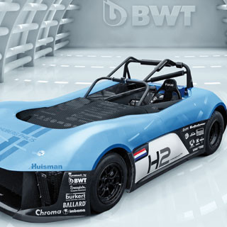 BWT hydrogen fuel cell concept car
